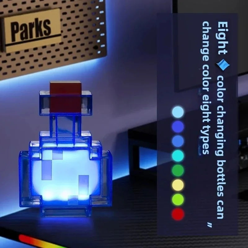Minecraft Color-Change Night Light