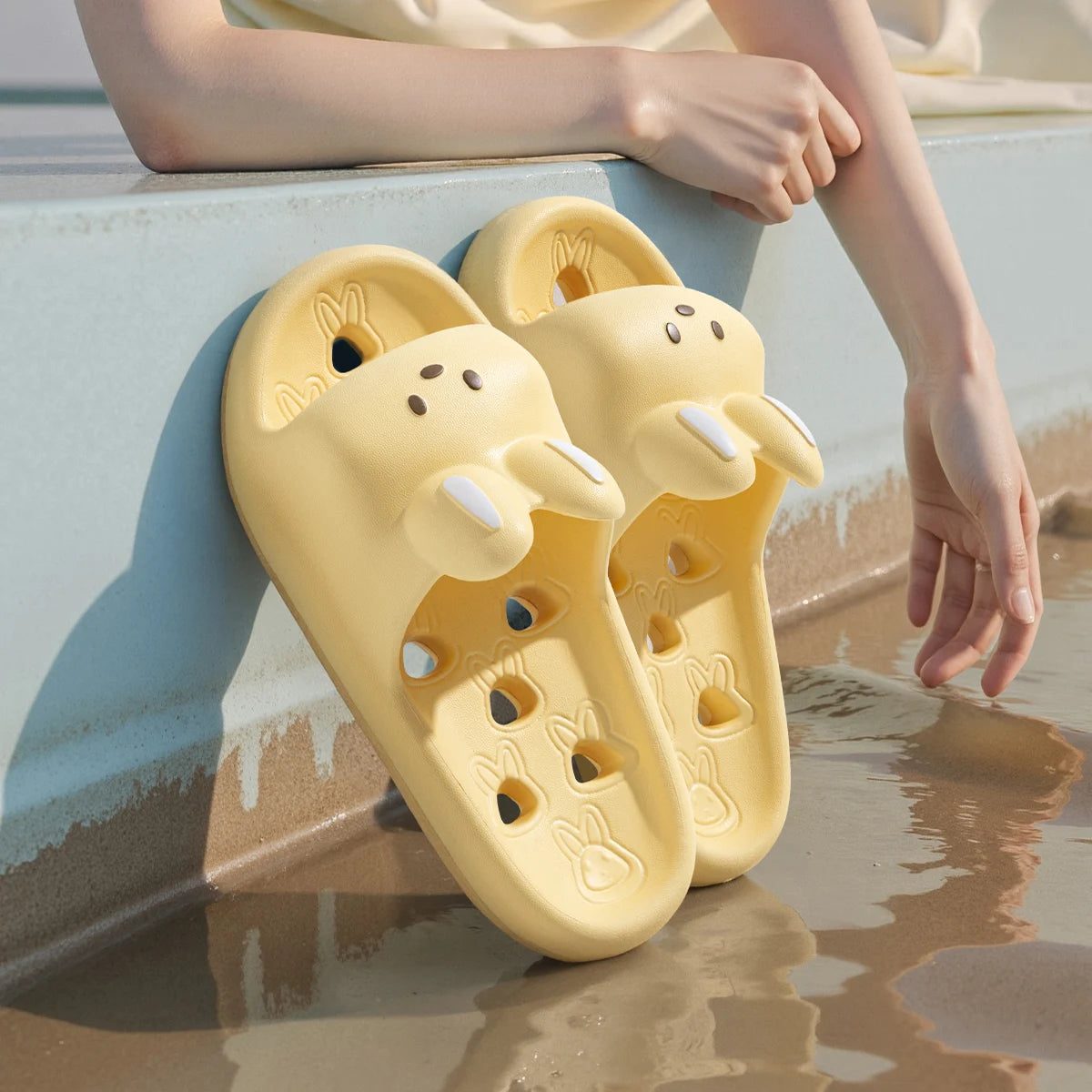 Quick-Dry Shower Slides