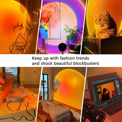 Sunset Projection Night Light