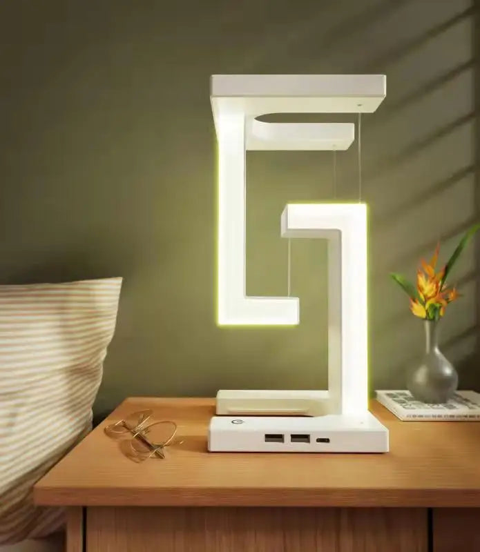 Anti-Gravity Night Light Wireless Charger