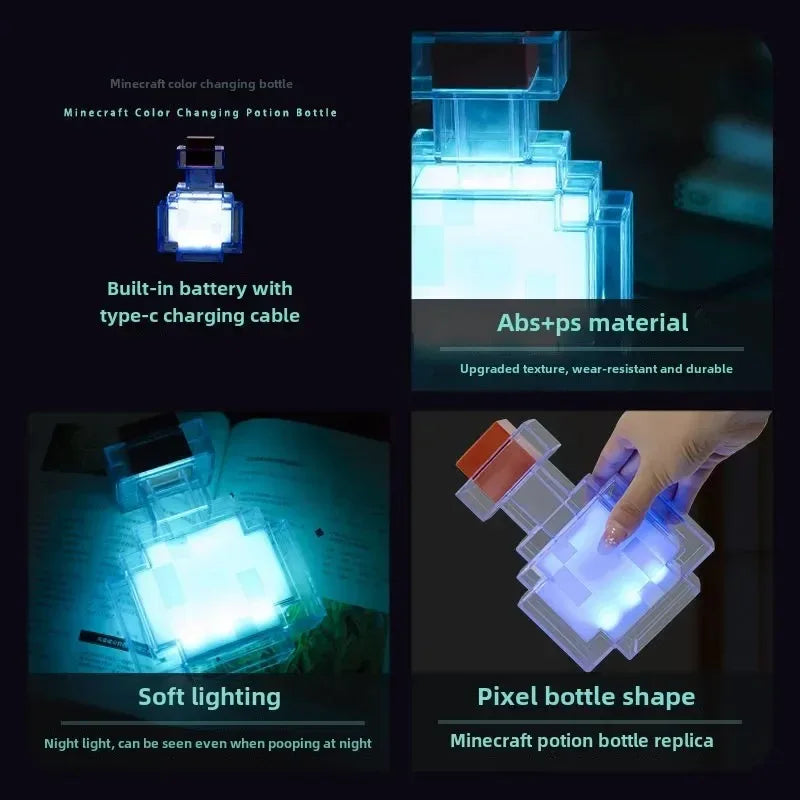 Minecraft Color-Change Night Light