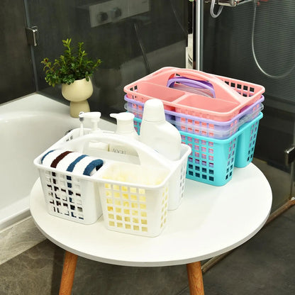 Divided Carry Caddy Basket with Handle