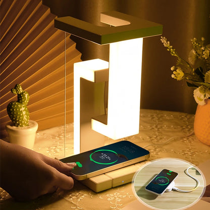Anti-Gravity Night Light Wireless Charger