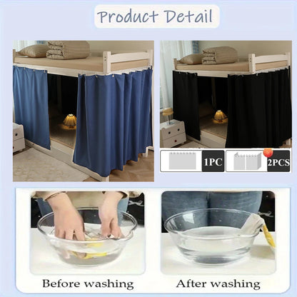 Blackout Bed Curtain for Dorm Beds