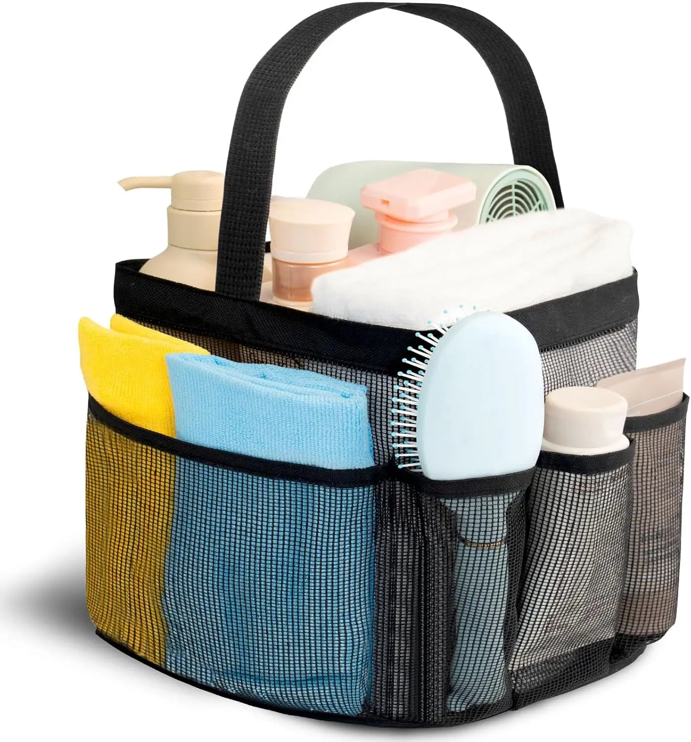 9-Pocket Mesh Shower Caddy Bag