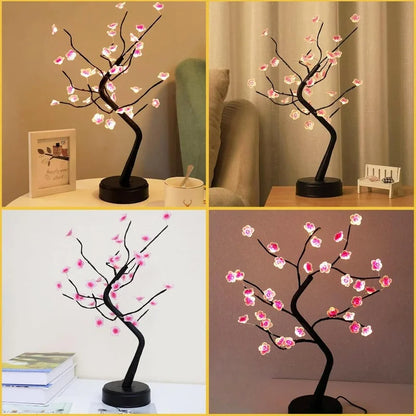 Cherry Blossom Bonsai LED Lamp