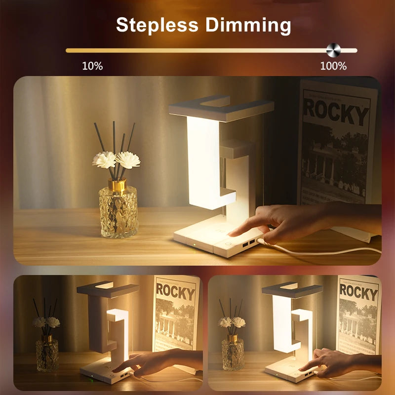 Anti-Gravity Night Light Wireless Charger