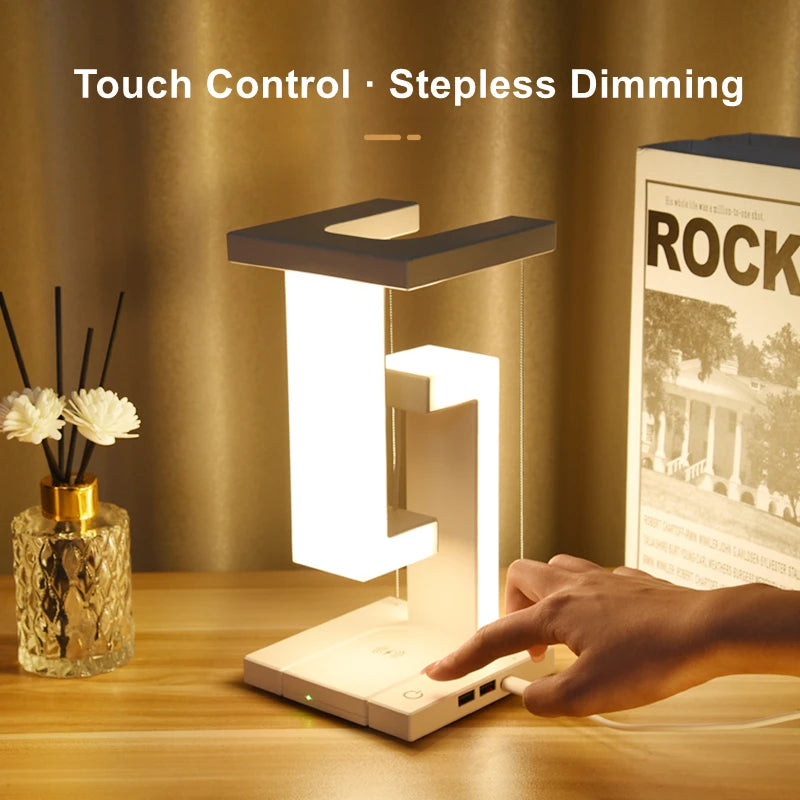 Anti-Gravity Night Light Wireless Charger