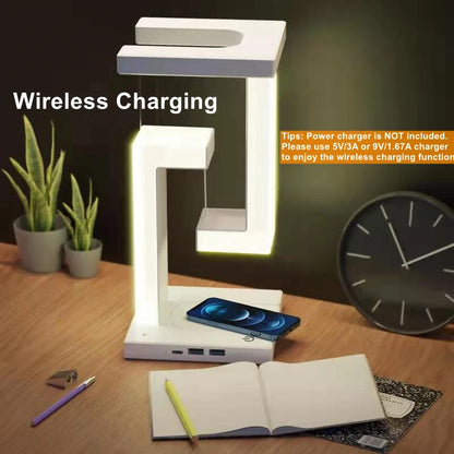 Anti-Gravity Night Light Wireless Charger