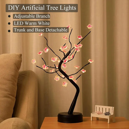 Cherry Blossom Bonsai LED Lamp