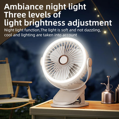 3-in-1 Clip Fan with Turbo Mode