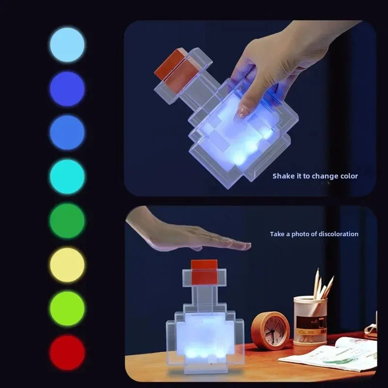Minecraft Color-Change Night Light