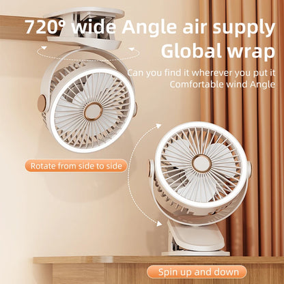 3-in-1 Clip Fan with Turbo Mode