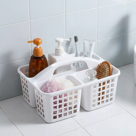 Divided Carry Caddy Basket with Handle