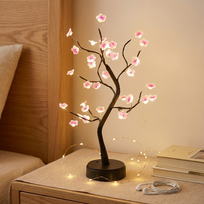 Cherry Blossom Bonsai LED Lamp
