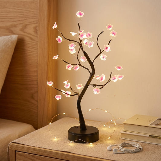 Cherry Blossom Bonsai LED Lamp